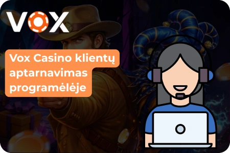 Vox Casino – internetinė platforma, kurioje siūlomos įvairių kategorijų kazino žaidimai